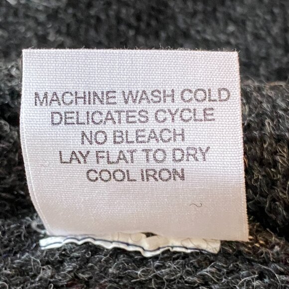 Baltic Inspirations Gradient Knit Tunic Dress Gray Wool Scandi Art Lagenlook-XL - Picture 14 of 14